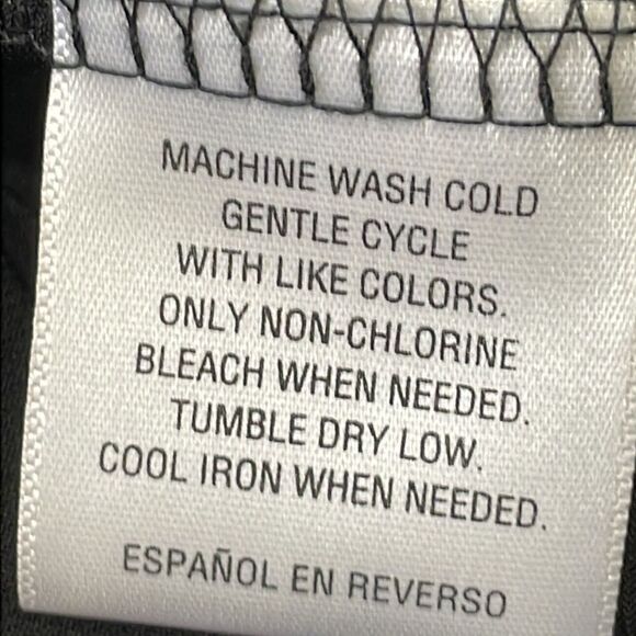 NWOT Style & Co Black Polka Dot Sheer Sleeve Dress. Size L large 12/14 - Picture 8 of 8